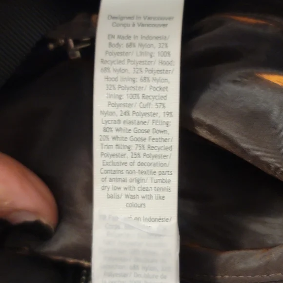 NWT Lululemon Wunder Puff Down Jacket Iridescent Brown Winter Coat Womens Size 6 - Picture 15 of 16